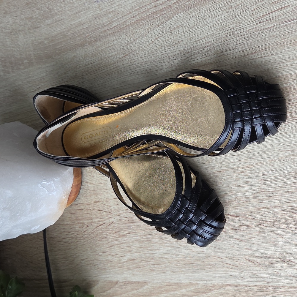 Coach LOTTIE Basketweave Flats